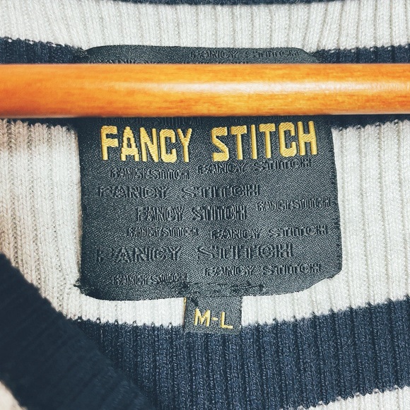 Basic Striped 3/4 Sleeve Sweater - Picture 6 of 6